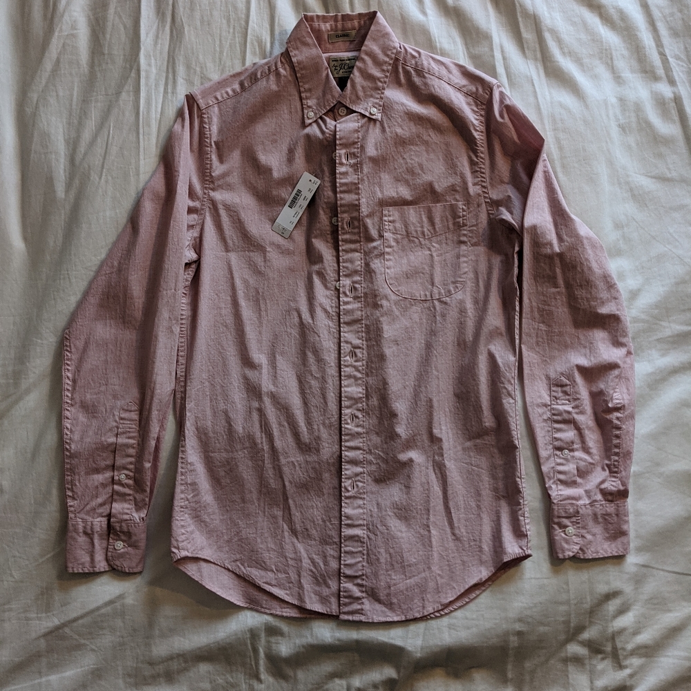 NWT J.Crew Secret Wash Shirt